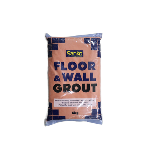 Sanko Grout Floor & Wall 5kg Terracotta