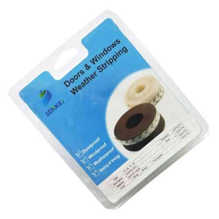 Senkei Window & Door Sealing Strip Grey 45mm x 5m