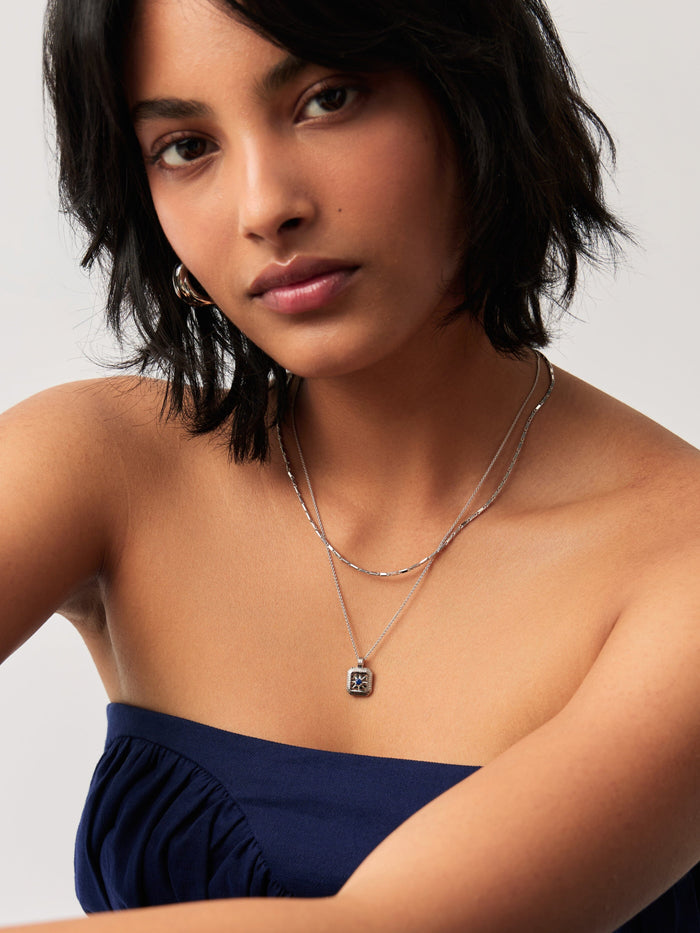 September Birthstone Pendant Necklace | Lapis/September Necklaces Missoma