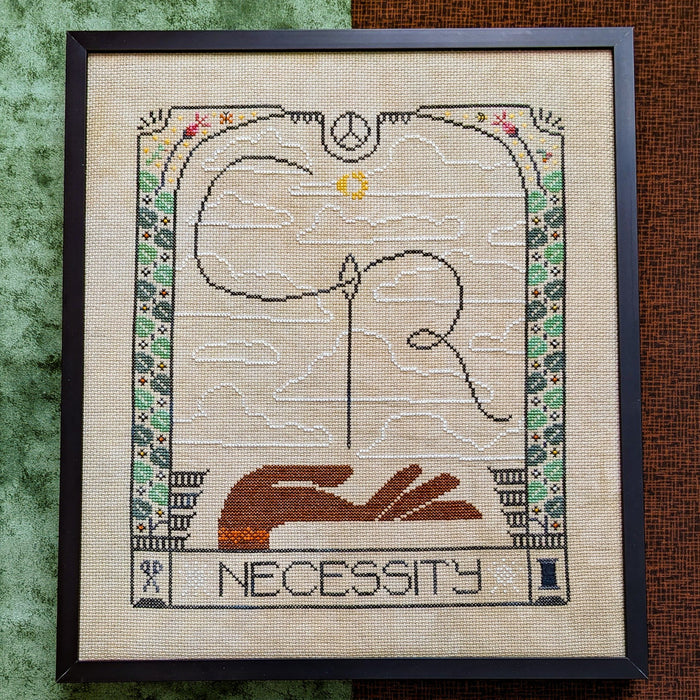 Shaded Stitchery, Roxy Floss Co, and Evertote: My Necessity - Chart IH and/or Roxy Floss