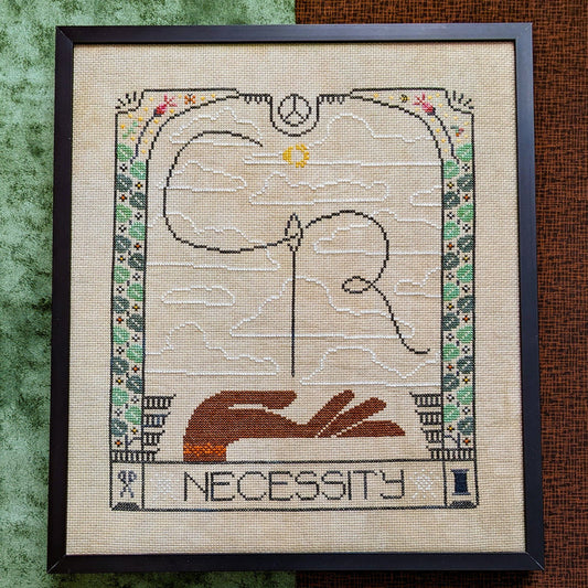 Shaded Stitchery, Roxy Floss Co, and Evertote: My Necessity - Chart IH and/or Roxy Floss