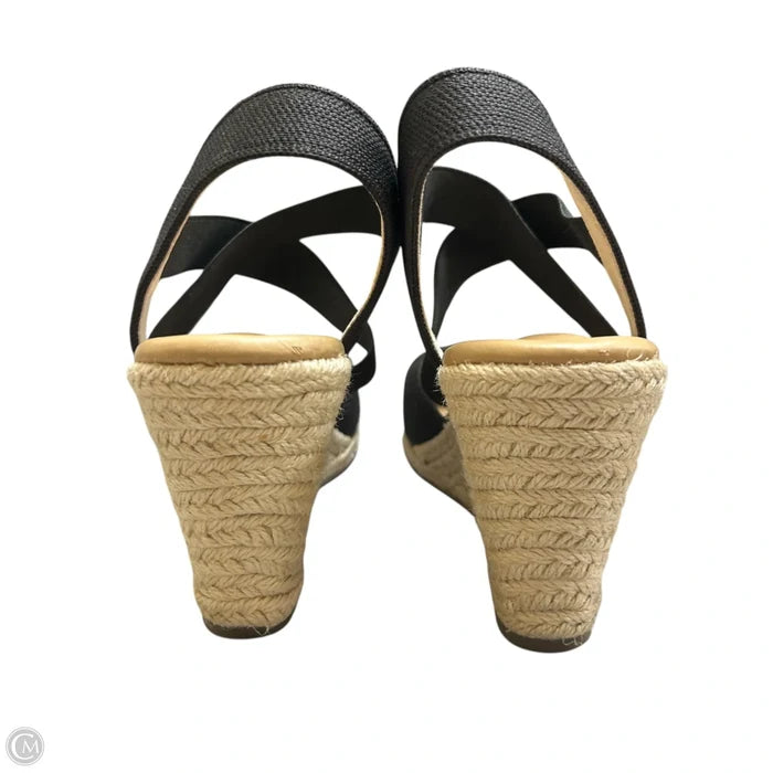 Shoes Heels Block By Kelly And Katie In Black & Tan, Size: 11