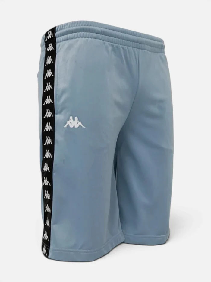 Short Kappa 222 Banda Treadwellz Azul Stone-Negro
