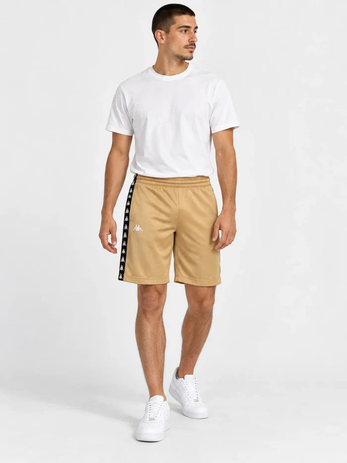 Short Kappa 222 Banda Treadwellz Beige-Negro — vista principal