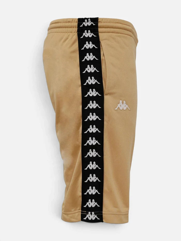 Short Kappa 222 Banda Treadwellz Beige-Negro