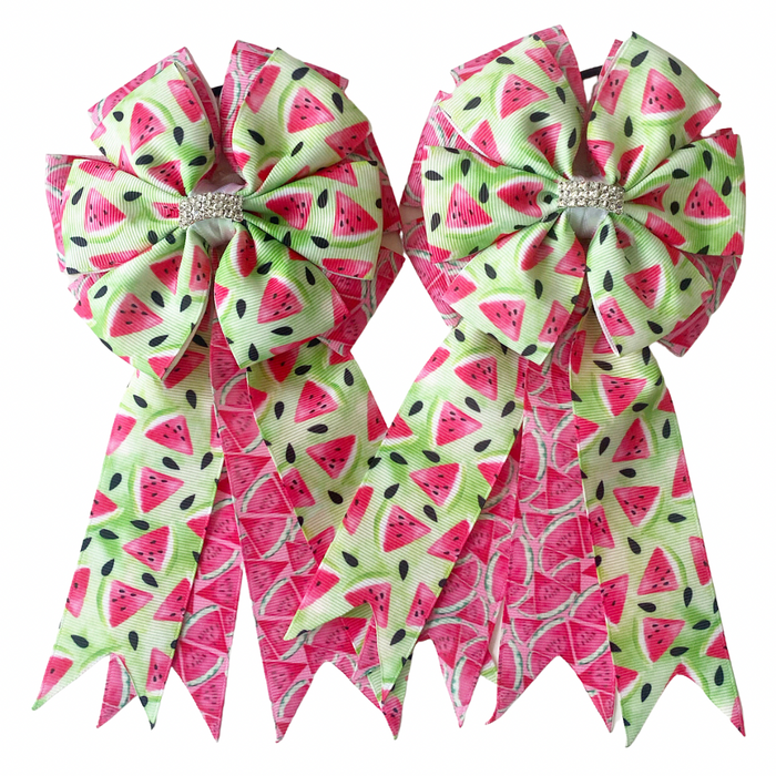 🤩 Show Bows: Watermelon Green