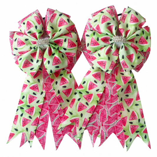 🤩 Show Bows: Watermelon Green