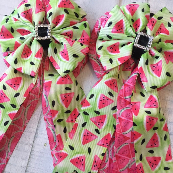 🤩 Show Bows: Watermelon Green