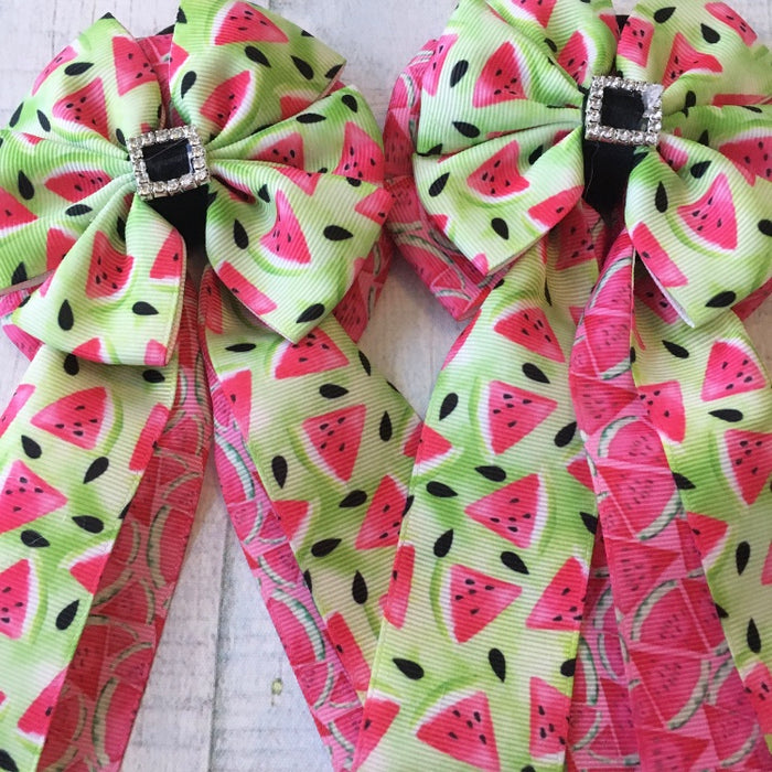 🤩 Show Bows: Watermelon Green