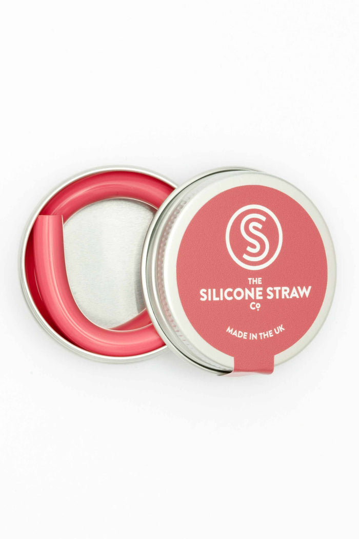Silicone Straw in Travel Tin