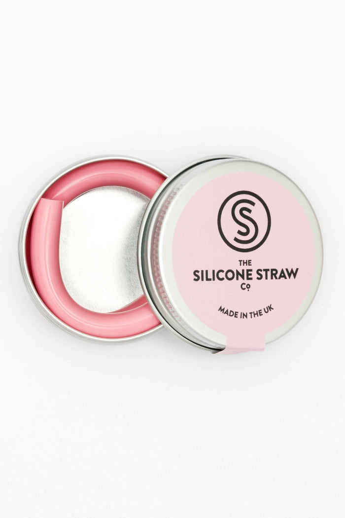 Silicone Straw in Travel Tin