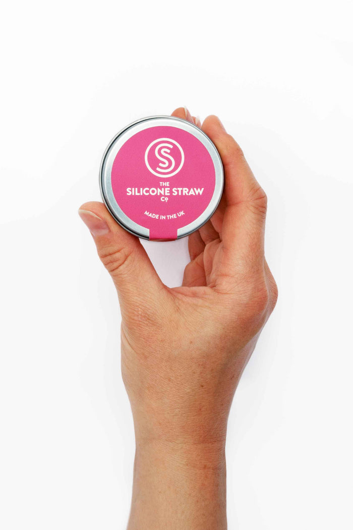 Silicone Straw in Travel Tin