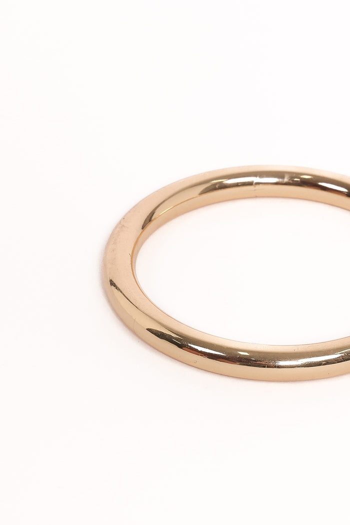 Petal and Pup USA ACCESSORIES Sinead Bangle - Gold One Size