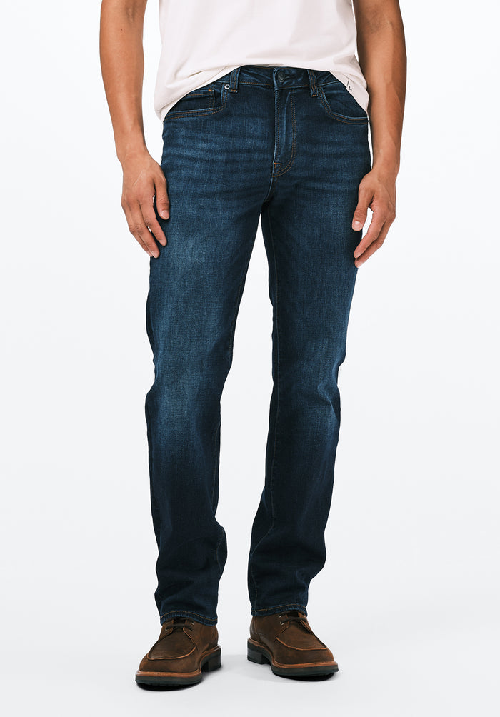 Buffalo Men Jeans Navy Denim Denim Pants Stretch