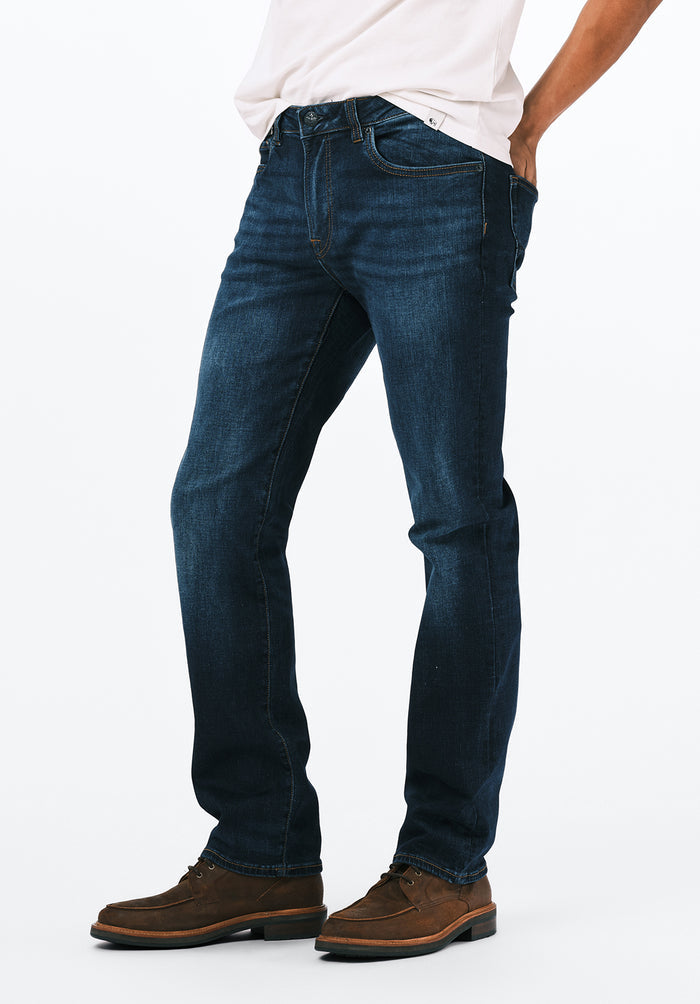 Buffalo Men Jeans Navy Denim Denim Pants Stretch