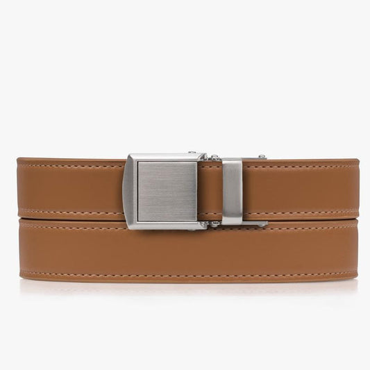 Hazelnut Skinny Belts - SlideBelts