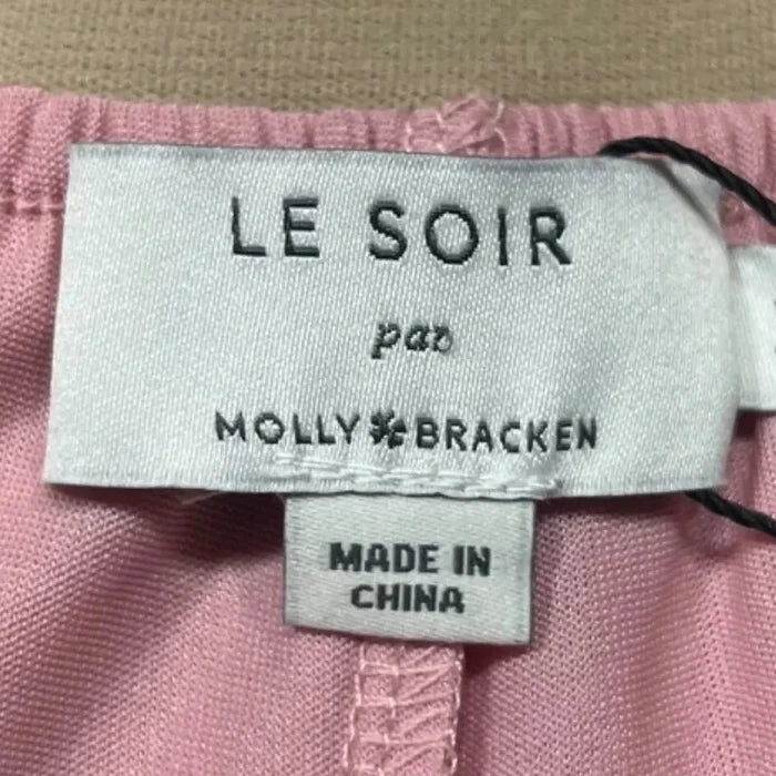 Skirt Maxi By Molly Bracken In Gold & Pink, Size: 0