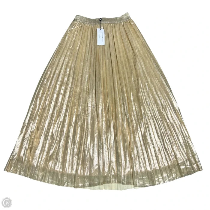 Skirt Maxi By Molly Bracken In Gold, Size: 4