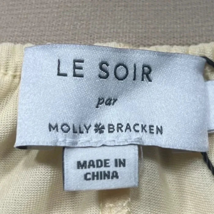 Skirt Maxi By Molly Bracken In Gold, Size: 4