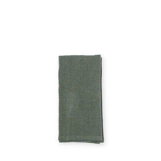 Libeco Skye Napkin Jade Folded