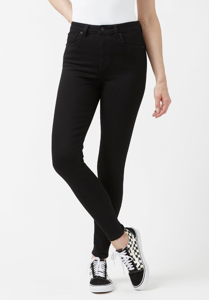 Buffalo Women Jeans Black Denim Denim Pants Stretch