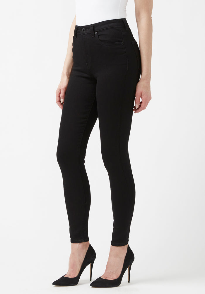 Buffalo Women Jeans Black Denim Denim Pants Stretch