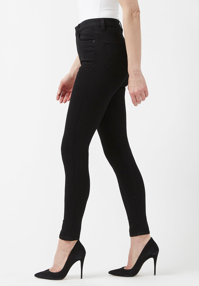 Buffalo Women Jeans Black Denim Denim Pants Stretch