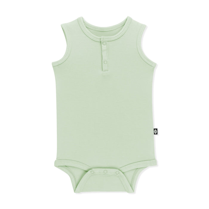 Product photo of the Sleeveless Bodysuit in Basil