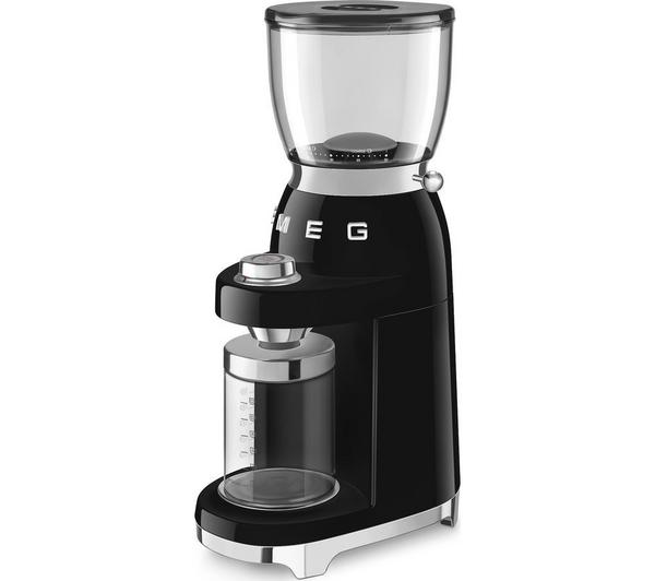 SMEG CGF01BLUK Coffee Grinder Black Black