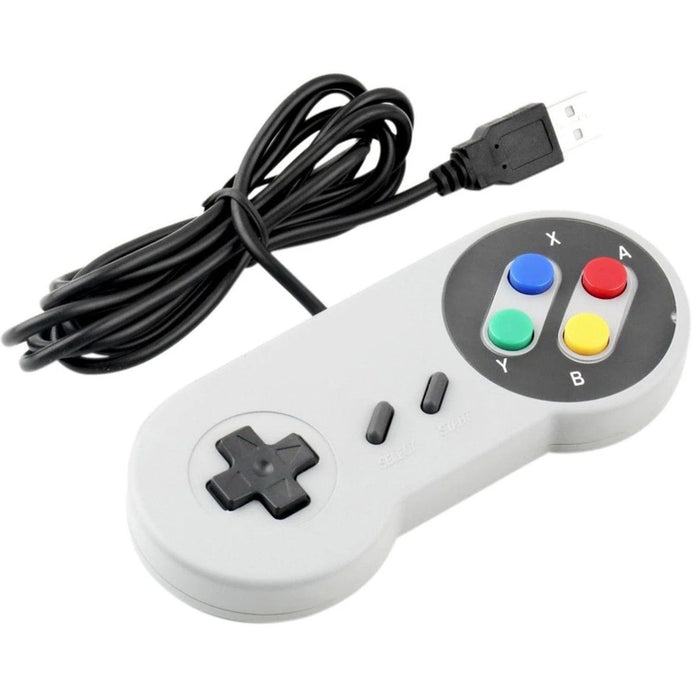 SNES-style Raspberry Pi Compatible USB Gamepad /Controller by The Pi Hut - The Pi Hut