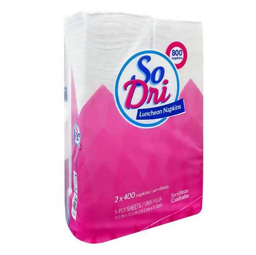 So Dri/So Dri Napkins 800 units/329729 dayana sifontes