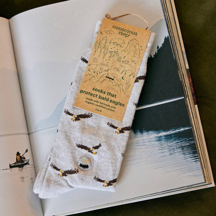 Socks that Protect Bald Eagles