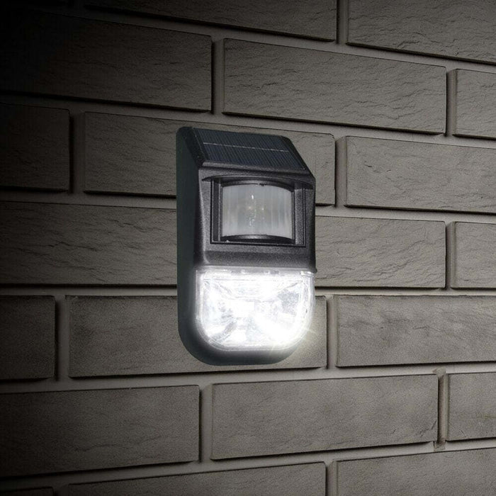 Solar Motion Sensor Light Four Pack, Detects Motion, Rechargeable -Home Living Store - -