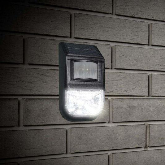 Solar Motion Sensor Light Four Pack, Detects Motion, Rechargeable -Home Living Store - -