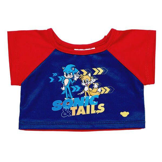 Sonic & Tails Tee - Build-A-Bear Workshop Australia