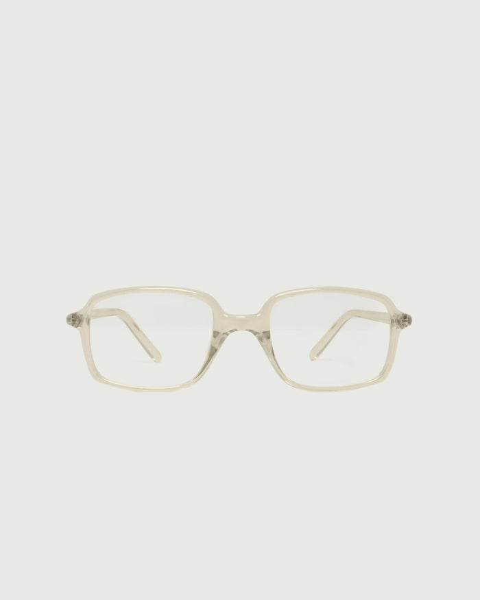 Jellyfish::Spencer Eyeglasses rectangle Yellow recycled polyester front