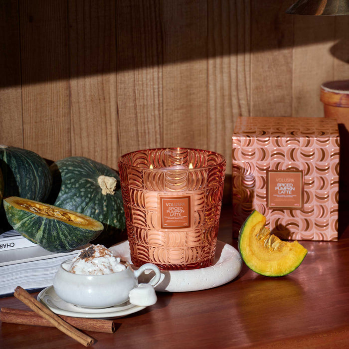 Spiced Pumpkin Latte - 3 Wick Hearth Candle