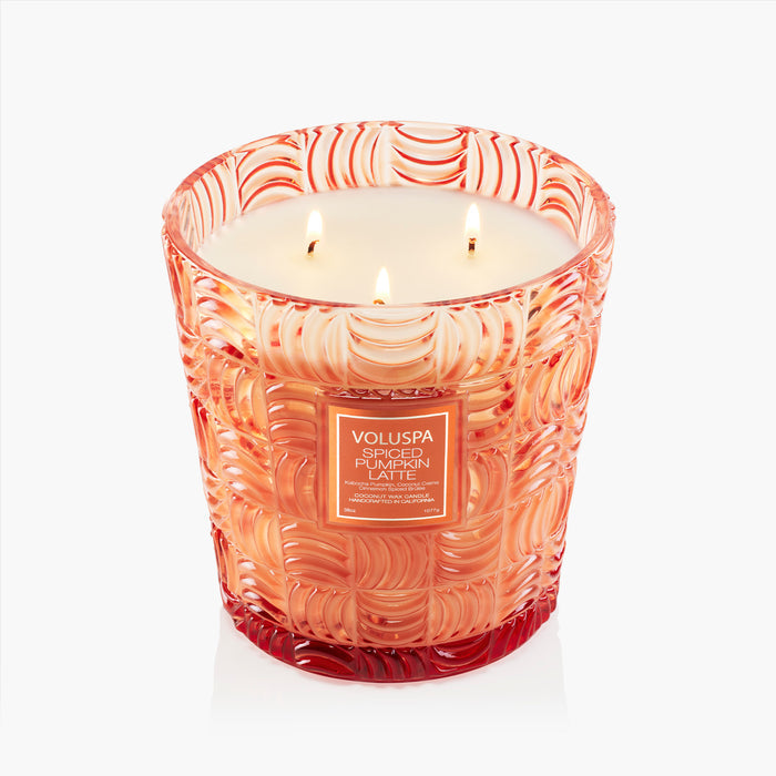 Spiced Pumpkin Latte - 3 Wick Hearth Candle