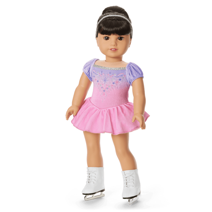 Spin in Style Figure-Skating Outfit for 18-inch Dolls