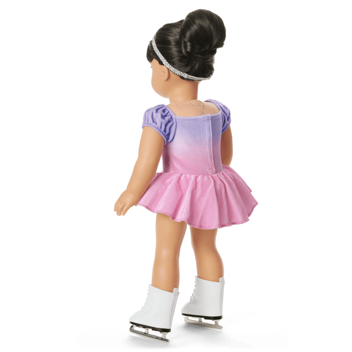 Spin in Style Figure-Skating Outfit for 18-inch Dolls