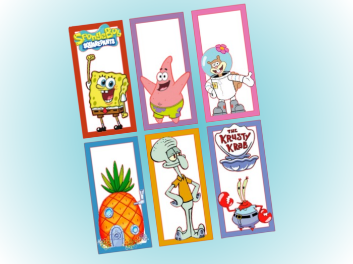 SpongeBob | Cash Envelope Bundle | Set of 6
