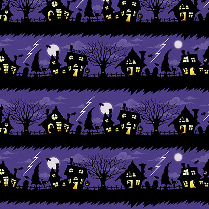 Spooky Street Fabric