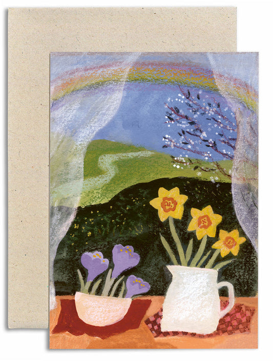 Spring Window Card