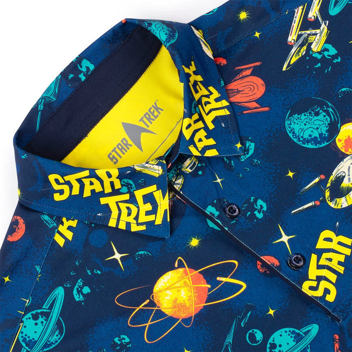 RSVLTS RSVLTS® Chaos Drop Breakfast Balls Star Trek "Retro Quadrant" _ All-Day Polo Chaos Drop Breakfast Balls Star Trek "Retro Quadrant" _ All-Day Polo