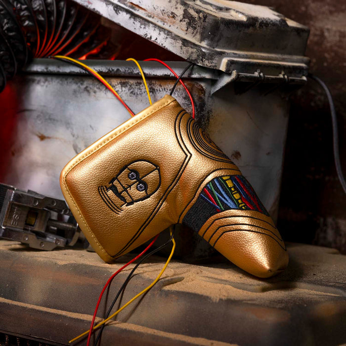 RSVLTS Star Wars Blade Headcover Star Wars™ "C-3PO" – Blade Putter Headcover Star Wars™ "C-3PO" – Blade Putter Headcover