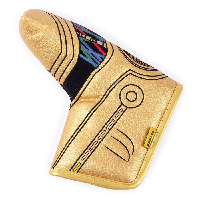 RSVLTS Star Wars Blade Headcover Star Wars™ "C-3PO" – Blade Putter Headcover Star Wars™ "C-3PO" – Blade Putter Headcover