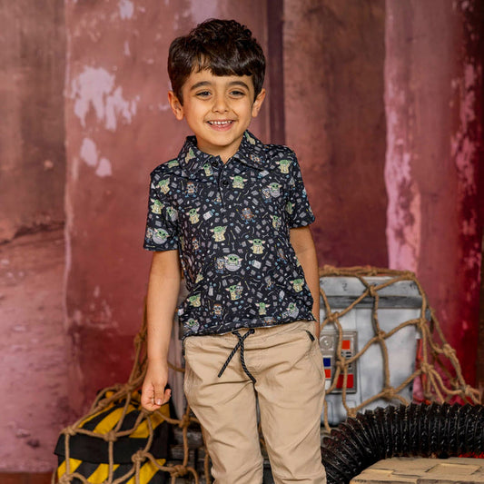 RSVLTS Star Wars Preschooler All-Day Polo Star Wars™ "Frik 'n' Grogu" – Preschooler All-Day Polo Star Wars™ "Frik 'n' Grogu" – Preschooler All-Day Polo