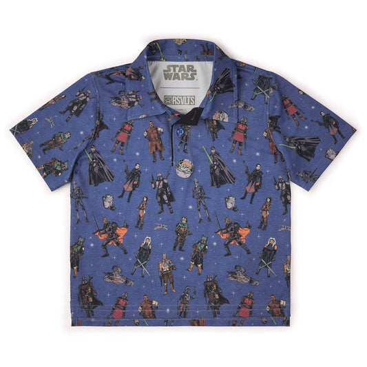 RSVLTS 2T Star Wars Preschooler All-Day Polo Star Wars™ "Retro Mando" – Preschooler All-Day Polo Star Wars™ "Retro Mando" – Preschooler All-Day Polo