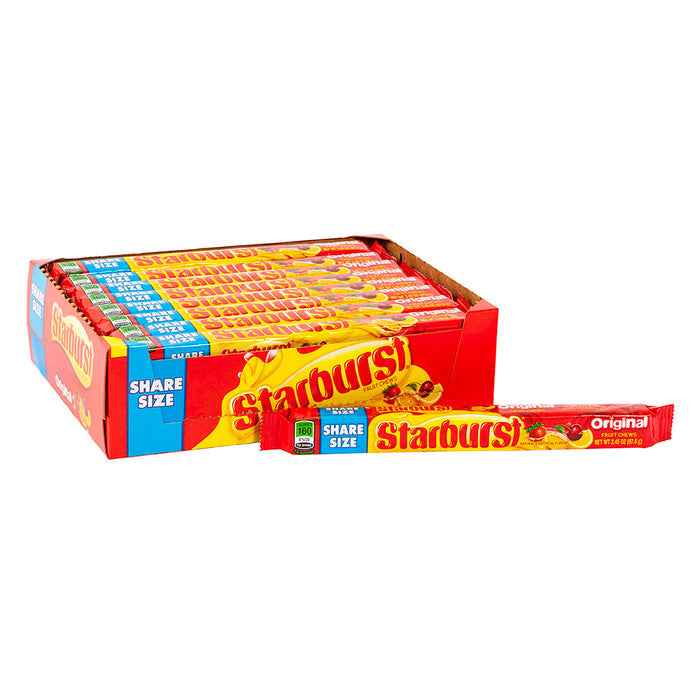 Starburst Share Size Original Fruit Chews Candy - 24 Count