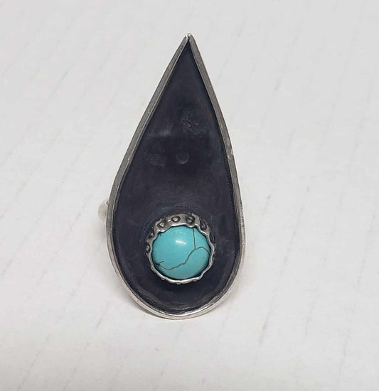 Sterling Silver Turquoise Ring